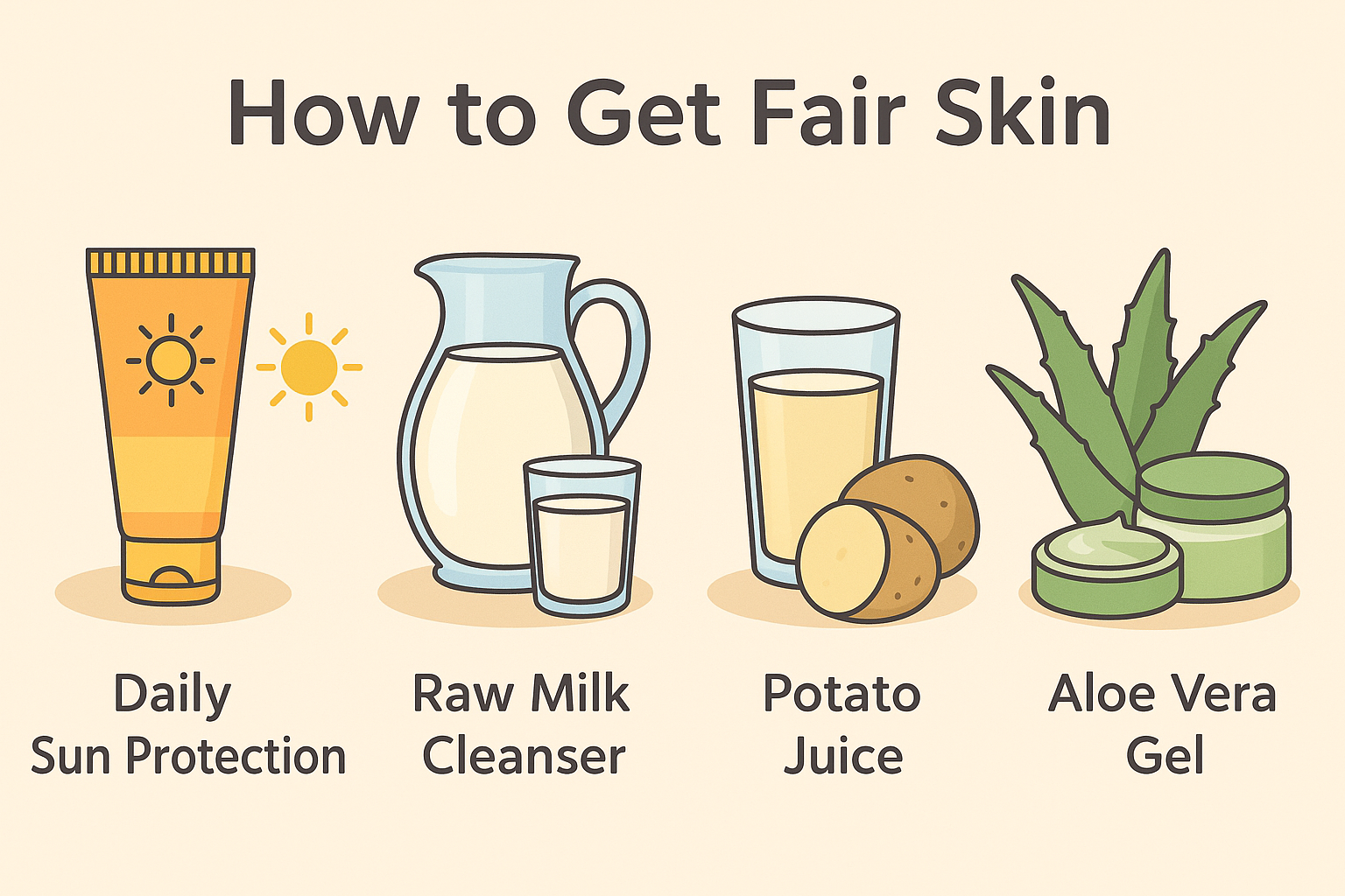 How to Get Fair Skin